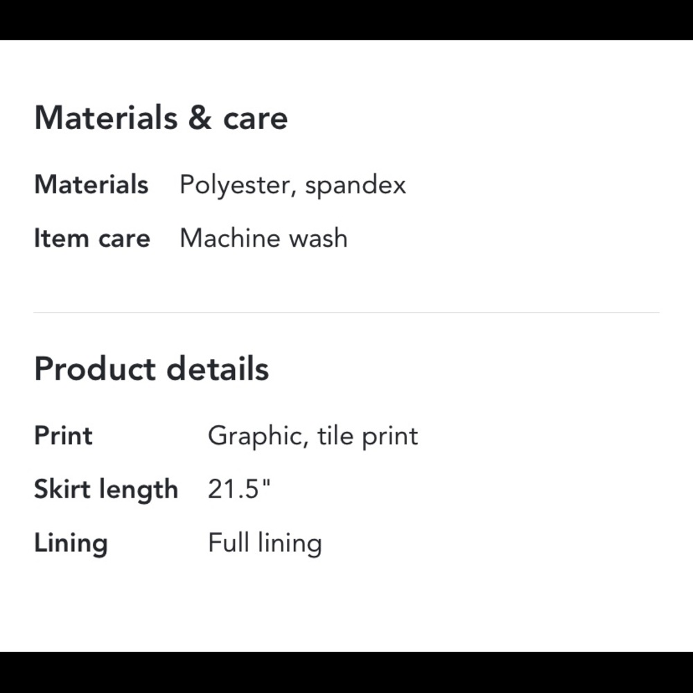 Lined Skirt With Stylish Pattern. - image 5